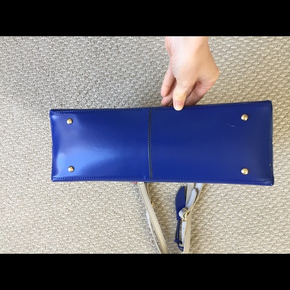 Vintage Charles Jourdan Rainbow Hobo Satchel Purse - Picture 7 of 7